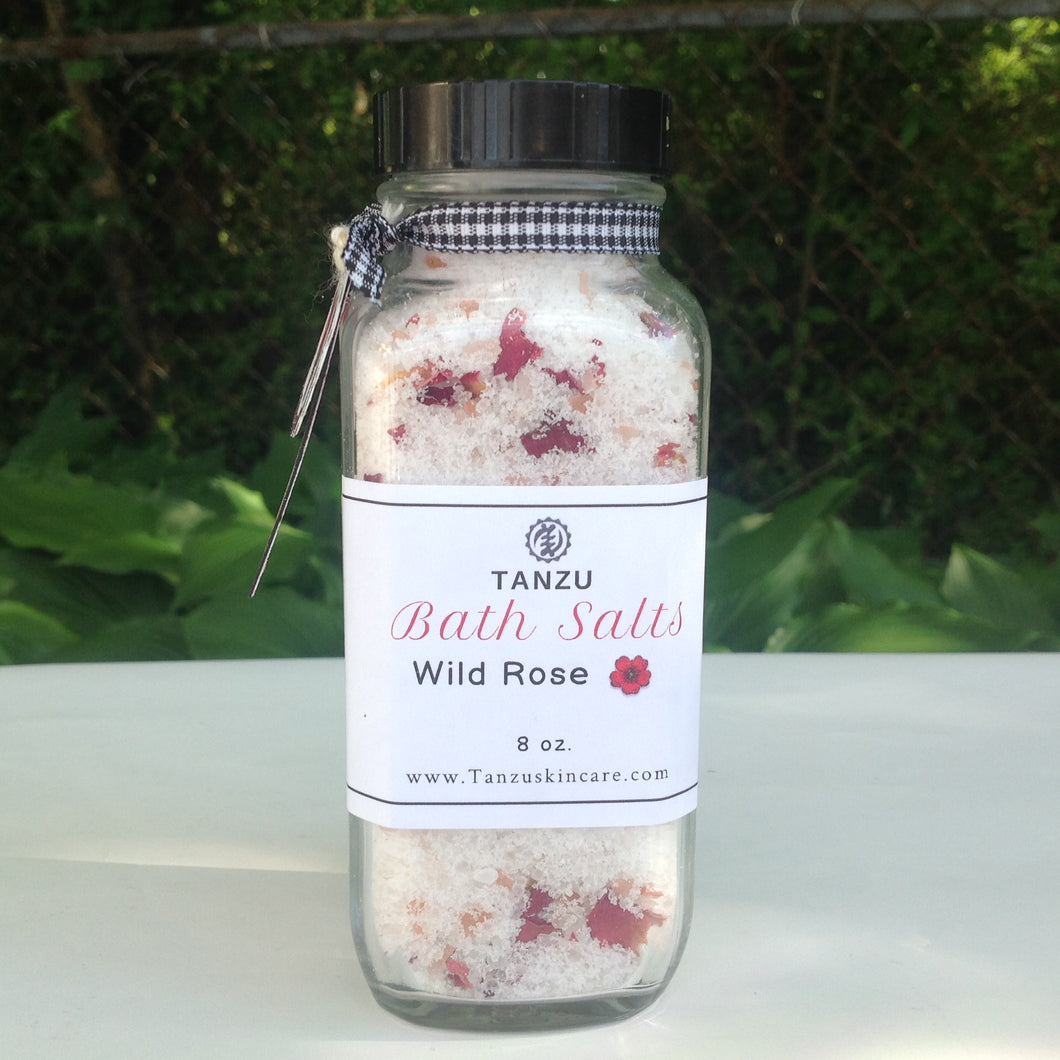 Bath Salts--Wild Rose